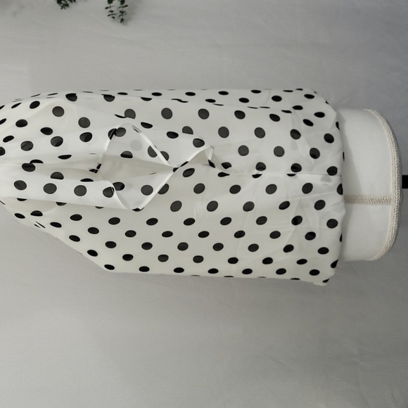 Neineiwu woman's loose casual short sleeve chiffon top t-shirt - Picture 4 of 6